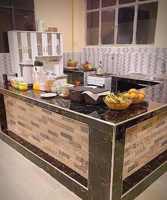 Café da manhã do hostel