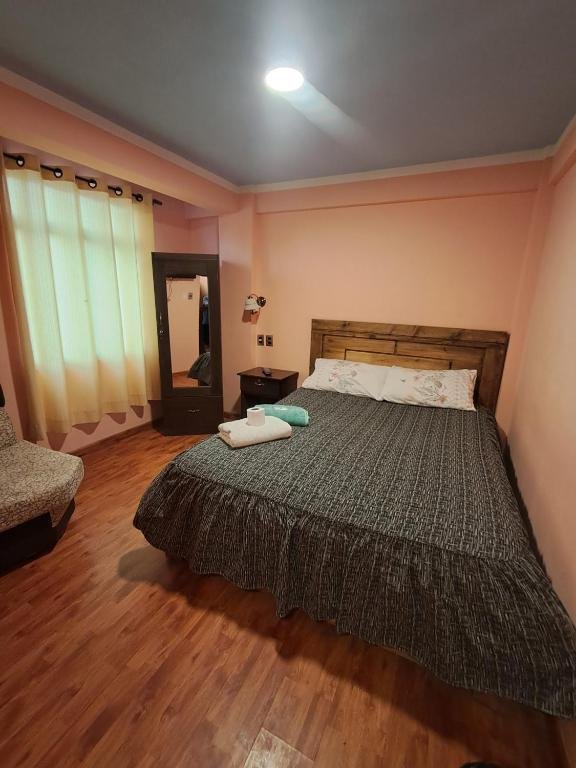 Quarto duplo com banheiro privativo