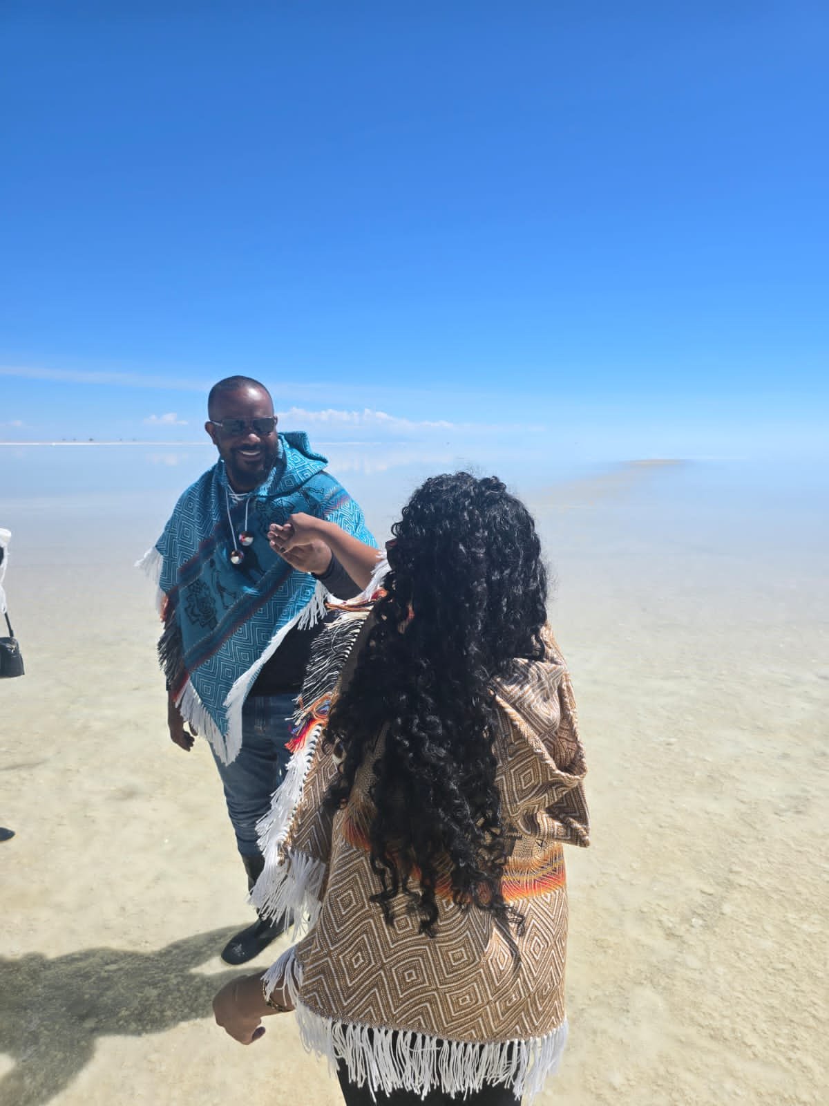 O pedido de casamento no infinito branco