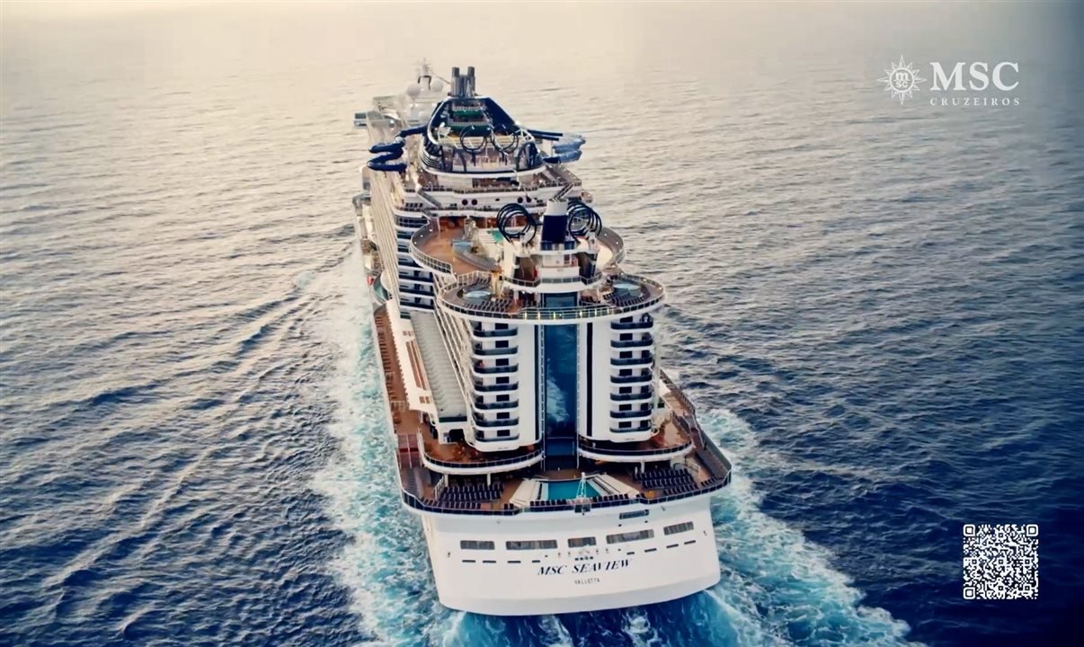 MSC amplia campanha “Viva a grande beleza” e foca na temporada 2025/2026 na América do Sul - Imagem do artigo original
