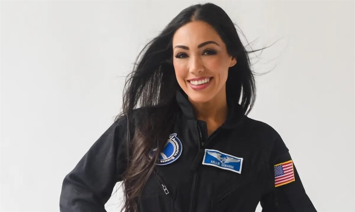 Astronauta Kellie Gerardi assume posto de madrinha do navio Star of the Seas - Imagem do artigo original