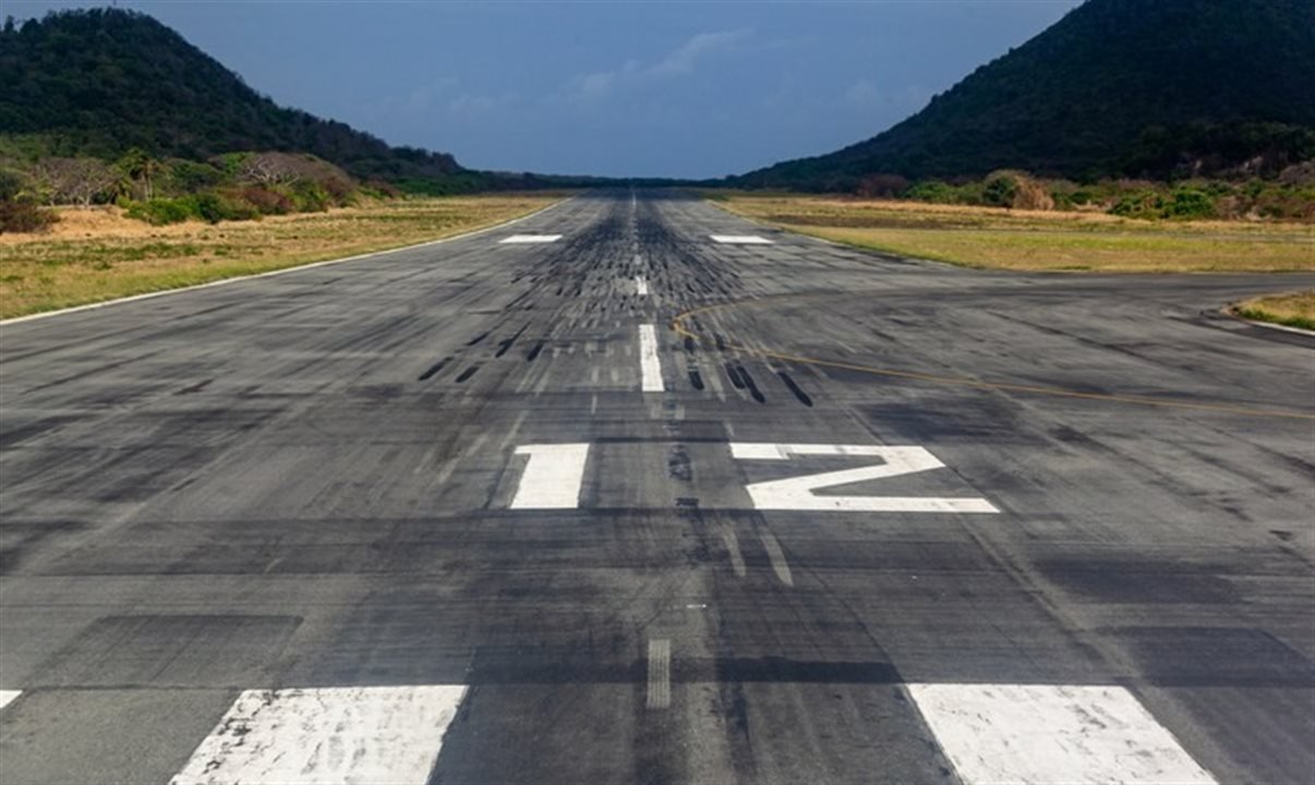 Obras do pátio do Aeroporto de Fernando de Noronha são concluídas; etapa principal segue até 2026 - Imagem do artigo original