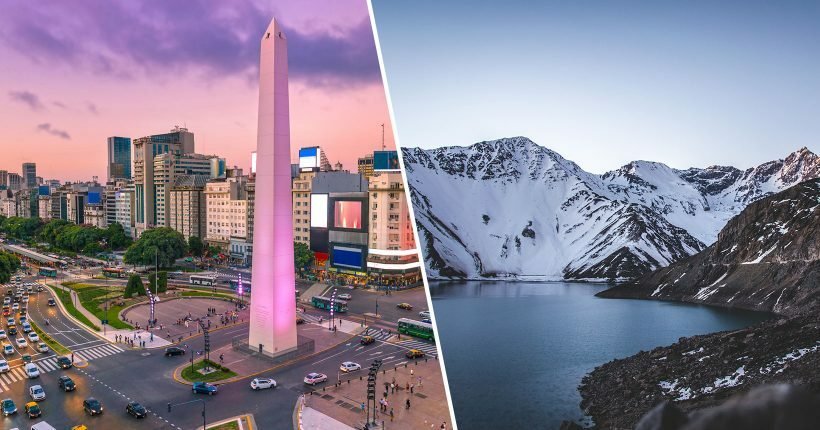 Promoção oferece passagens 2 em 1 para Santiago e Buenos Aires ou Mendoza a partir de R$ 1.555 - Imagem do artigo original