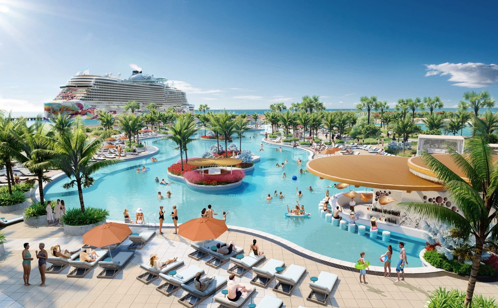 NCL agenda webinar para agentes de viagens com foco na expansão de Great Stirrup Cay e na temporada de cruzeiros no Caribe - Imagem do artigo