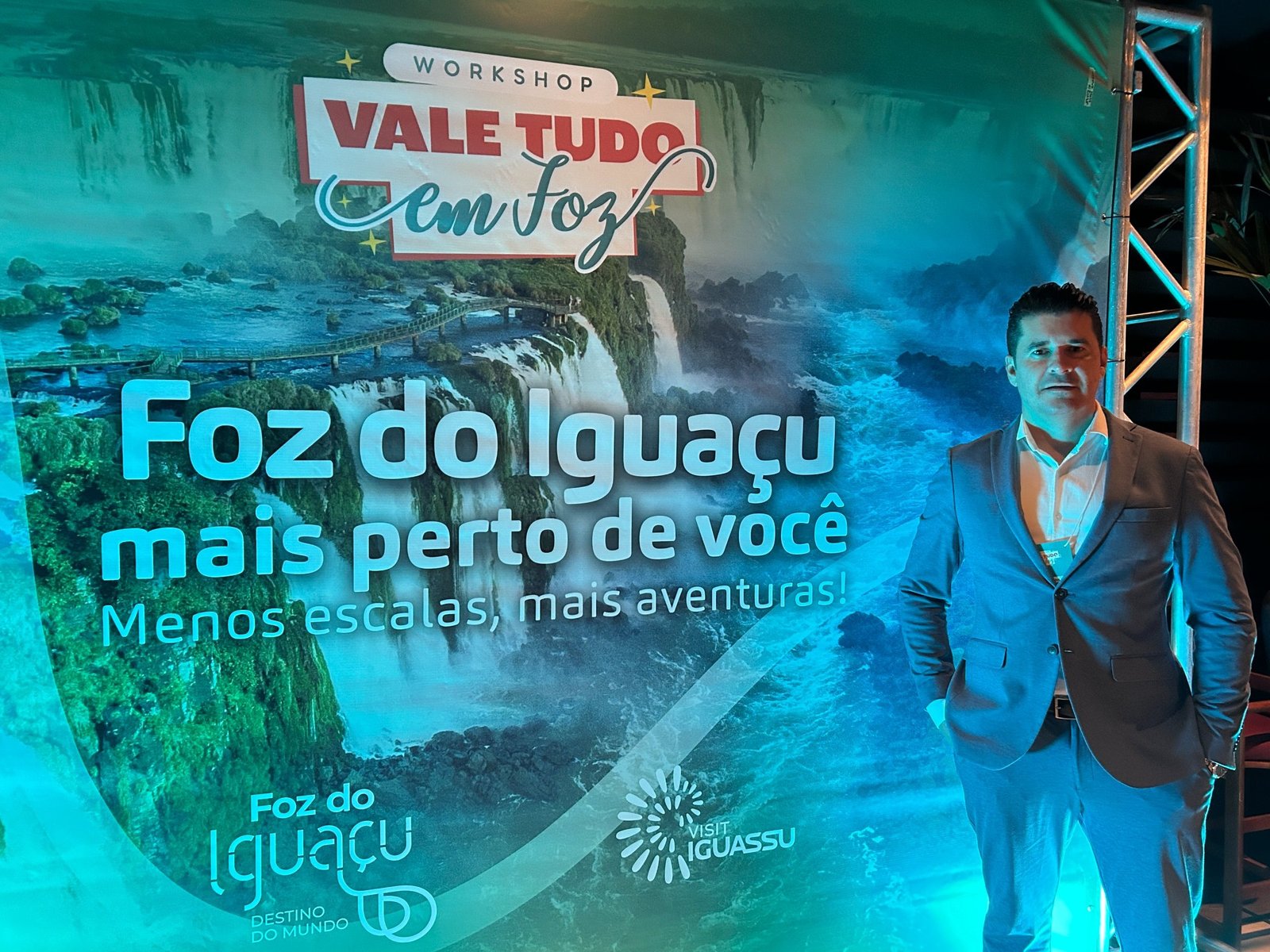 Visit Iguassu amplia presença internacional, aposta em eventos e celebra novo voo que liga Brasília a Foz do Iguaçu - Imagem do artigo original