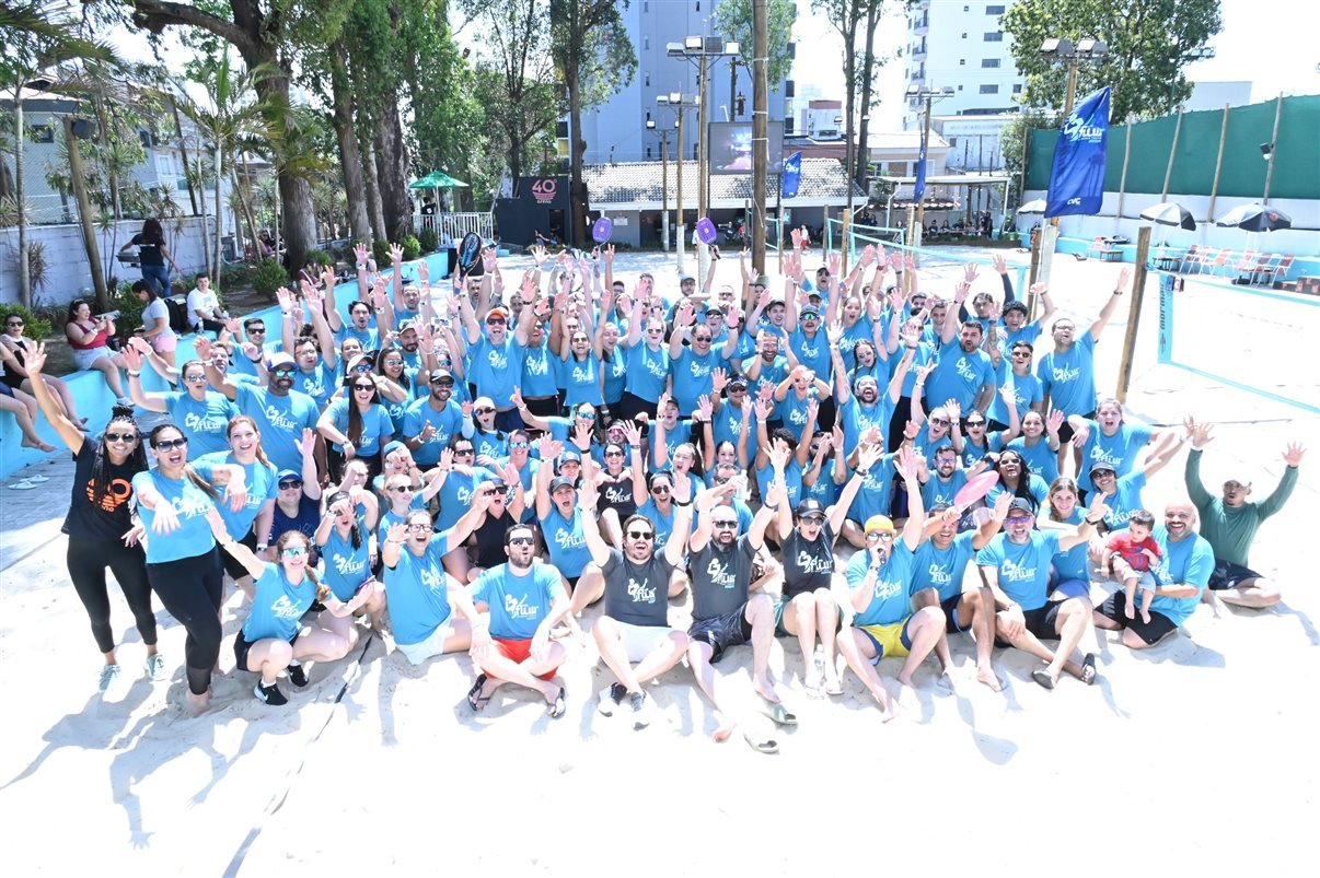 CVC Corp estreia Copa Fluir de Beach Tennis e reúne colaboradores em Santo André - Imagem do artigo original