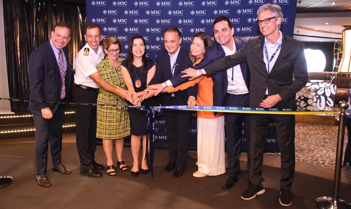 MSC Cruzeiros abre temporada 2025/2026 na América do Sul com chegada do Preziosa a Santos - Imagem do artigo original