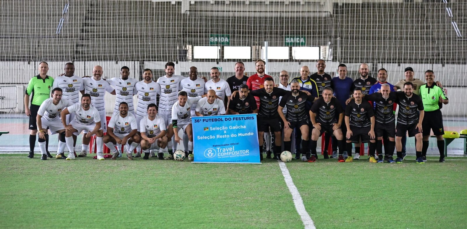 Partida de futebol do Festuris 2025 mantém tradição em Gramado e promove networking no setor de turismo - Imagem do artigo